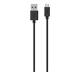 کابل تبدیل USB به micro USB بلکین 2 متر مدل F2CU012bt2M-BLK